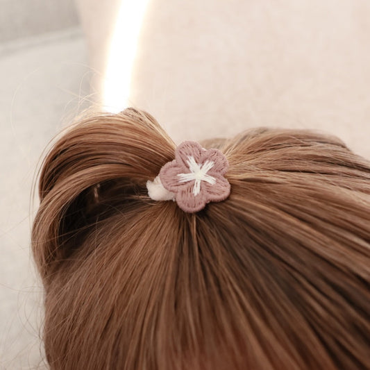 10 Piece Hair Tie Bow Set - Dainty Neutrals
