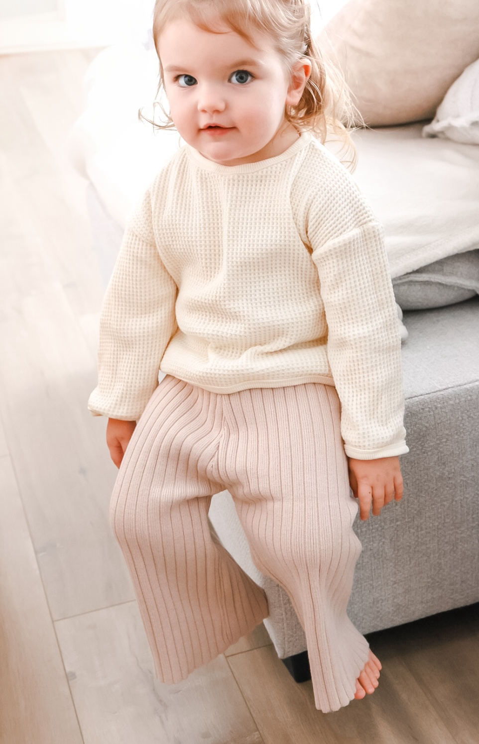 Wide Leg Knit Pants