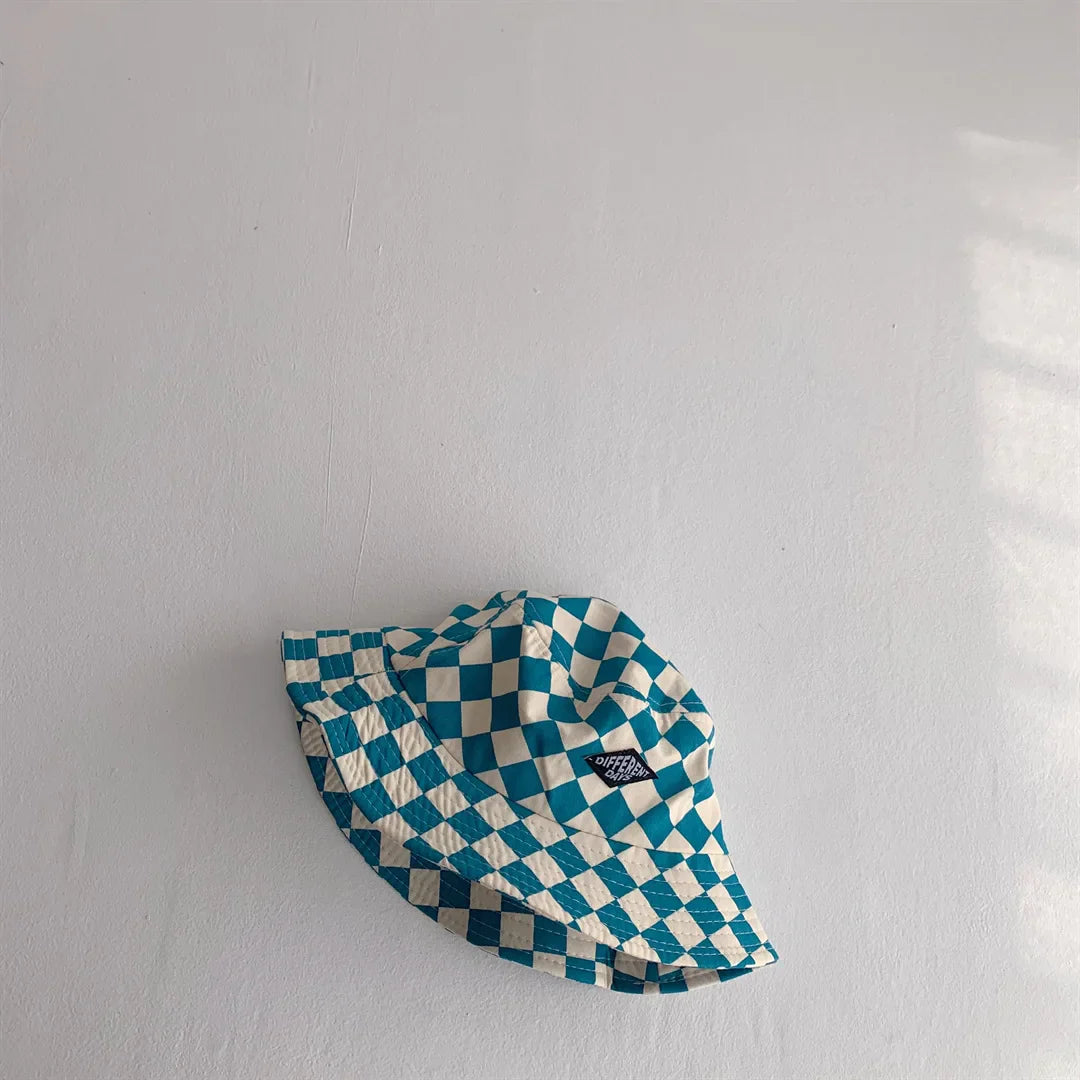 Checkered Bucket Hat