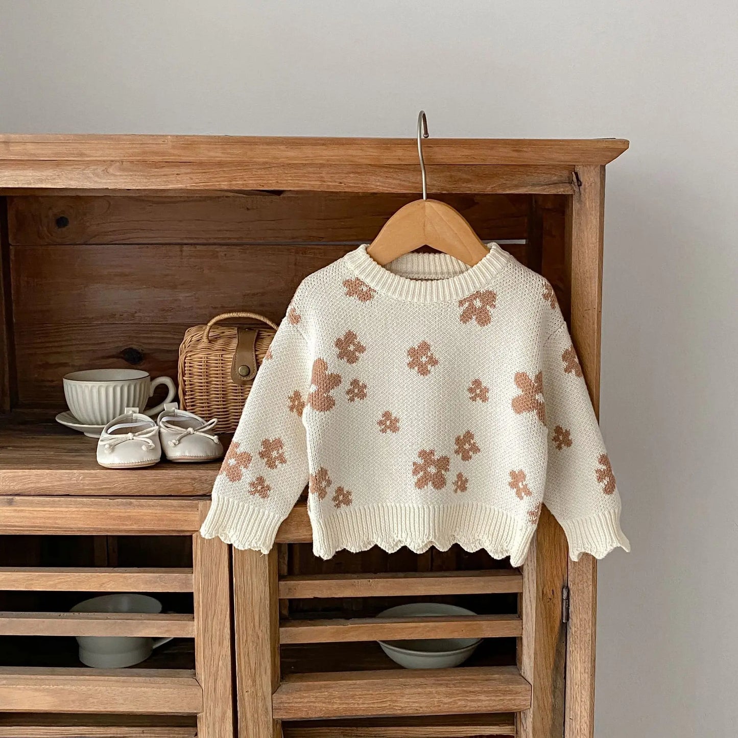 Flower Child Knit Sweater