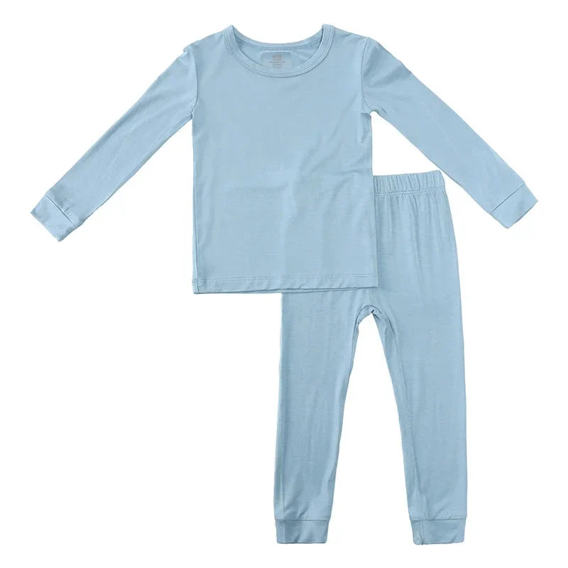 Ultra Soft Long Sleeve Pajama Set - Blue