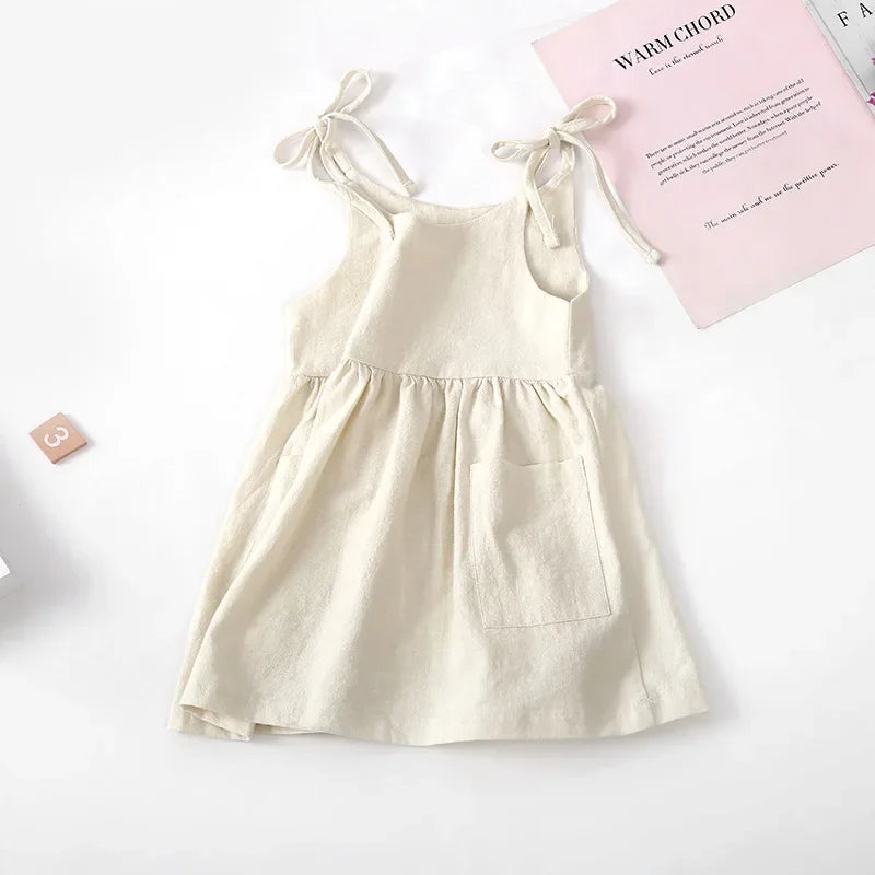 Cotton Spaghetti Strap Sundress