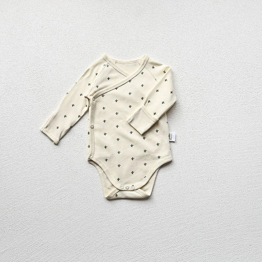 Basic Long Sleeve Onesie & Pants - Cactus