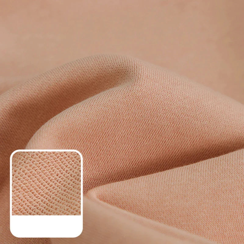 Side Slit Pullover Sweater - Salmon