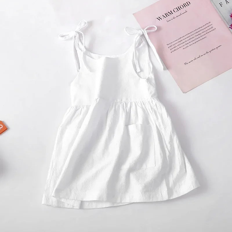 Cotton Spaghetti Strap Sundress
