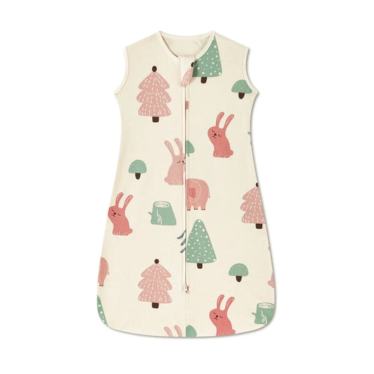 Summer Baby Sleep Sack - Trees & Animals