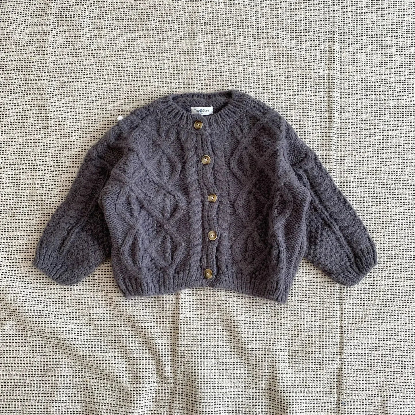 Cozy Wool Knit Button Up Cardigan