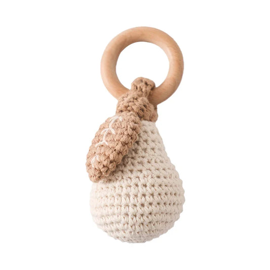 Crochet Pear Rattle