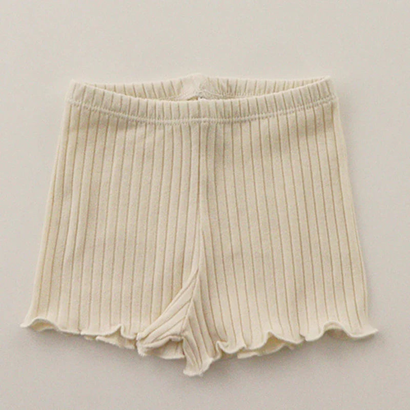 Basic Crossback Ribbed Tank & Shorts Set