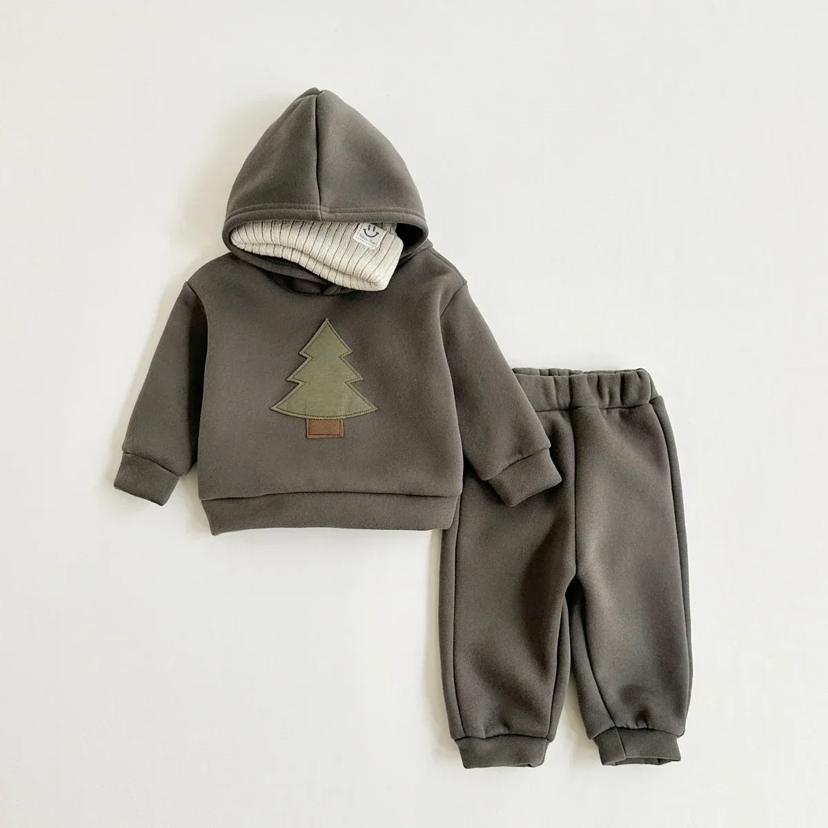 Fleece Lined Tree Sweatsuit
