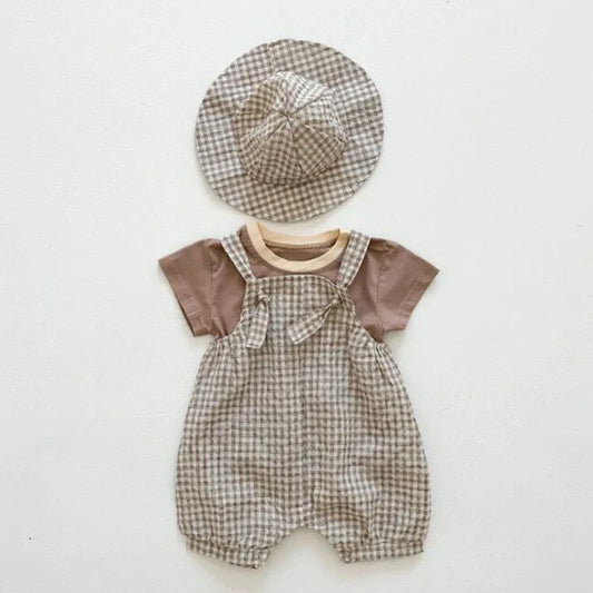 Gingham 3 Piece Summer Set