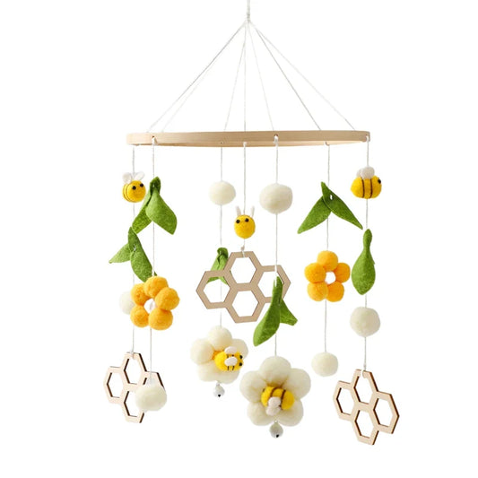 Honeycomb & Bee Hanging Mobile
