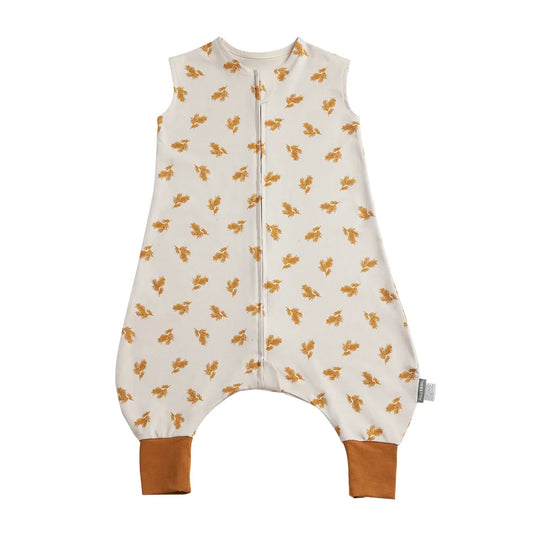 Summer Sleep Sack with Legs - Amber Foliage