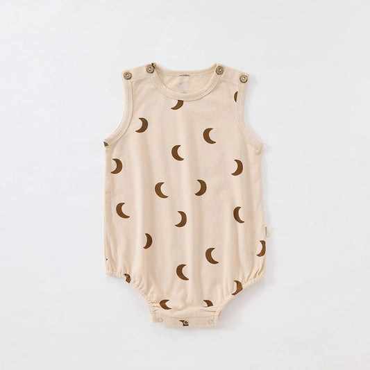 Crescent Moon Tank Romper