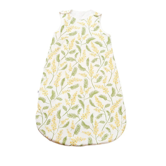 Bamboo Cotton Sleep Sack - Yellow Lilac