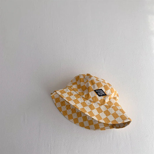Checkered Bucket Hat