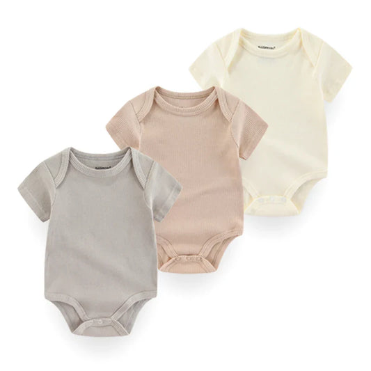 3 Piece Onesie Bundle - Neutral Essentials