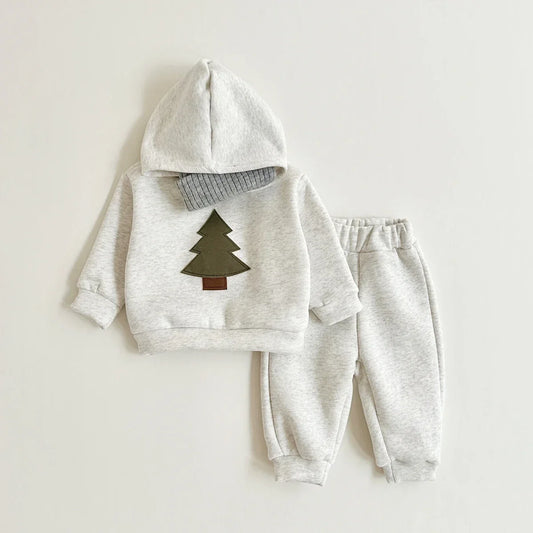 Fleece Lined Tree Sweatsuit