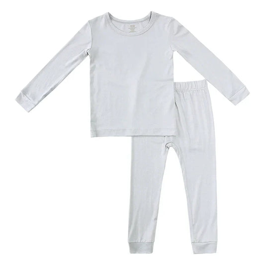 Ultra Soft Long Sleeve Pajama Set - Grey