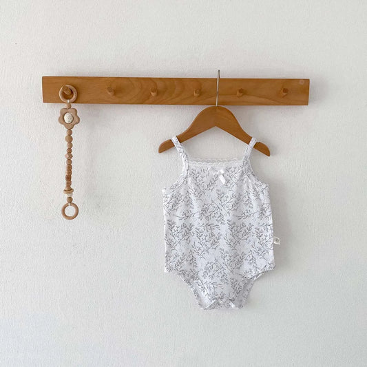 Summer Romper Tank - Leafy Branches