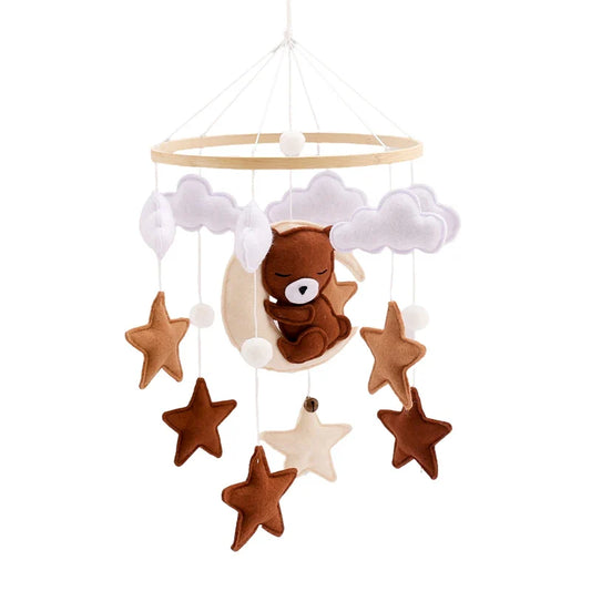 Sleepy Bear Hanging Mobile